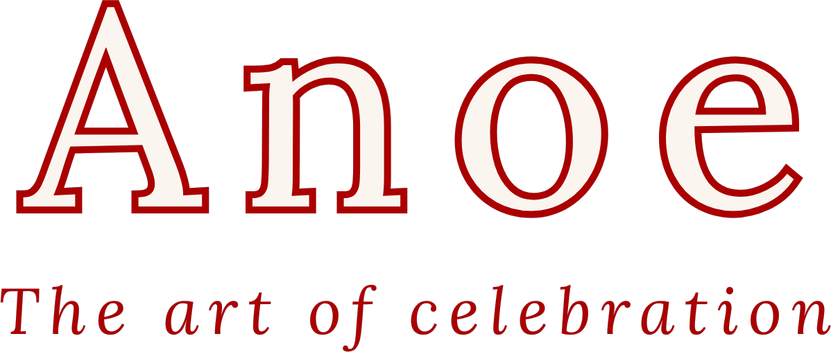 Anoe, the art of celebration